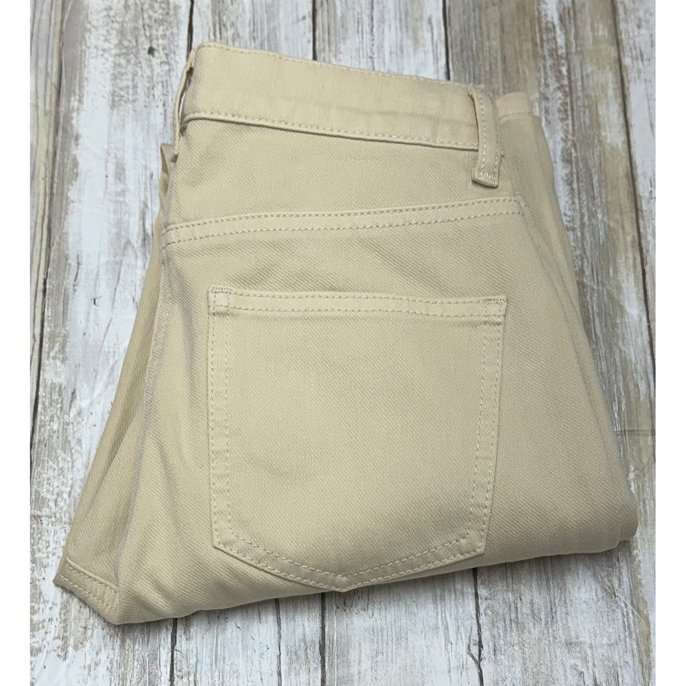 J.McLaughlin Women's Beige jeans Size 0 Zipper Ankle Detail